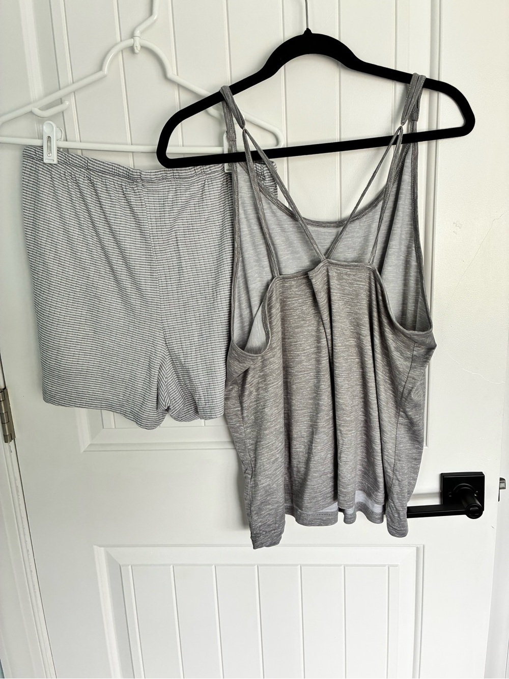 Gray 'Beauty Sleep' Tank & Striped Shorts Sleep Set - Picture 4 of 4